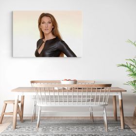 Poster Tablou Celine Dion cantareata 2261 - Material produs:: Tablou canvas pe panza CU RAMA, Dimensiunea:: 80x120 cm