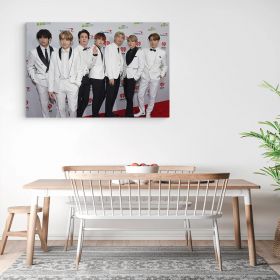 Afis poster tablou BTS formatie de muzica 2105 - Material produs:: Poster pe hartie FARA RAMA, Dimensiunea:: 60x90 cm