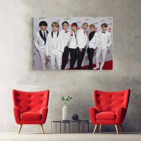 Afis poster tablou BTS formatie de muzica 2105 - Material produs:: Poster pe hartie FARA RAMA, Dimensiunea:: 60x90 cm