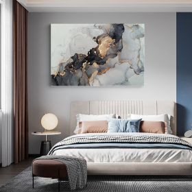 Tablou abstract imitatie marmura auriu gri 1990 - Material produs:: Poster pe hartie FARA RAMA, Dimensiunea:: 40x60 cm