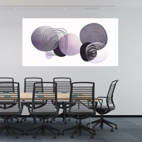 Tablou Boho minimalist forme geometrice, mov 1761 - Material produs:: Poster pe hartie FARA RAMA, Dimensiunea:: 60x120 cm
