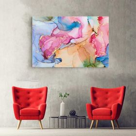 Tablou abstract imitatie marmura, roz, crem 1420 - Material produs:: Poster pe hartie FARA RAMA, Dimensiunea:: 60x80 cm