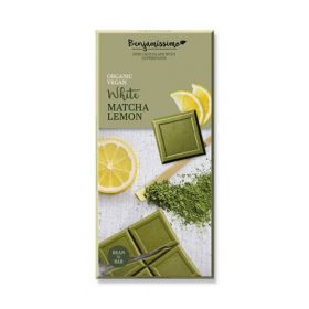 Ciocolata Bio Alba Matcha Lemon, 70G, Benjamissimo