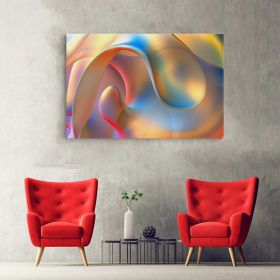 Tablou 3D render fundal forme abstracte, multicolor 1411 - Material produs:: Poster pe hartie FARA RAMA, Dimensiunea:: A3 29,7x42 cm