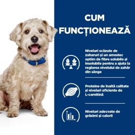 HILL'S Prescription Diet w/d Diabetes Care, Pui, dietă veterinară câini, hrană uscată, afecțiuni metabolice (diabet) HILL'S Prescription Diet w/d Diabetes Care, Pui, dietă veterinară câini, hrană uscată, metabolism (obezitate si diabet), 1.5kg