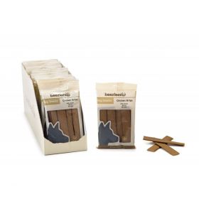 BEEZTEES Snack Strips, recompense câini, cu Pui, 150g