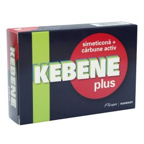 Kebene Plus 20 comprimate, ameliorare balonare gastrica