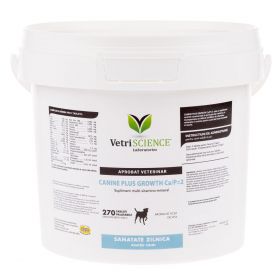 VETRI SCIENCE Canine Plus Growth Ca/P, suplimente creștere și vitalitate câini, 270tbl masticabile
