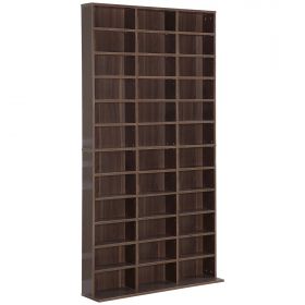 Biblioteca perete pentru camera,birou ,Sarcina 50kg,195x102x23.5cm,maro HOMCOM | Aosom RO