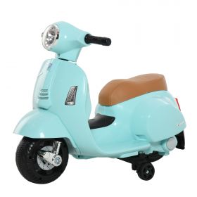 Motocicleta Electrica pentru Copii, Baterie 6V pentru Copii cu varste cuprinse intre 18-36 luni Verde 66.5x38x52cm HOMCOM | Aosom RO