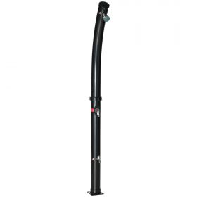 Outsunny Dus de Gradina Incalzit 60° pentru Exterior, 20L , pentru Piscina si Camping, Negru | Aosom Ro
