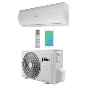 Aparat aer conditionat monosplit Ferroli Giada S, 24000 BTU, A++, Wi-fi