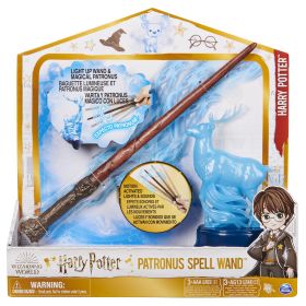 HARRY POTTER WIZARDING WORLD PATRONUS SPELL WAND BAGHETA  LUI HARRY 33CM