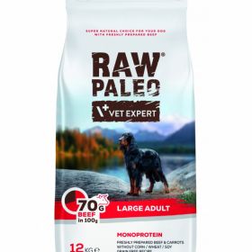 Hrana uscata, RAW PALEO large adult vita, 12 kg