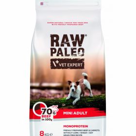 Hrana uscata, RAW PALEO mini adult vita, 8 kg