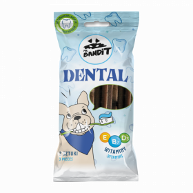 Recompense pentru caini Mr. Bandit DENTAL STICKS, 3 buc - 60 g