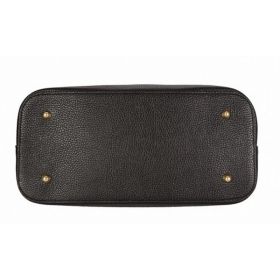 Geanta dama Alissa GT1285, piele naturala, negru