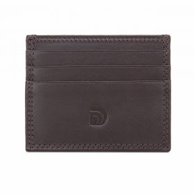 Port card unisex Delis, Milan PT1198, piele naturala, Maro