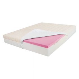 Saltea de pat Ortopedica , Bio Bumbac Reversibila, 26 cm, 170 x 200