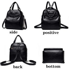 Geanta tip rucsac, Arya GT2255, Negru