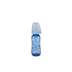 Biberon Trendy PP cu tetina anti-colici din silicon moale, 250 ml, 0- 6 luni, debit mediu (M), nip 35036
