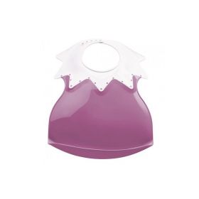 Baveta, Thermobaby, Arlequin, Ultra-Soft, 6 luni+, Orchid Pink