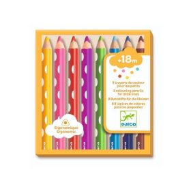 Djeco - Creioane colorate pentru bebe