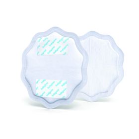 Tampoane san, BabyOno, natural nursing 24 bucati/ cutie, Anatomice, Strat exterior impermeabil, Alb