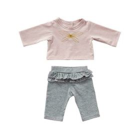 Bluza si pantaloni din bumbac pentru papusi de 30-35 cm, +2 ani, byASTRUP