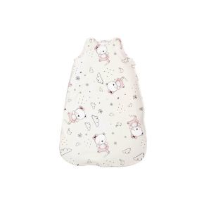 Lorelli - Sac de dormit fara maneci , Ballerina Bear, Pentru toamna/iarna, Pentru copii cu inaltimea maxima de 85 cm, din Bumbac, Roz