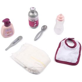 Gentuta de infasat pentru papusa Smoby Baby Nurse Changing Bag cu accesorii