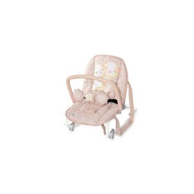 Lorelli - Fotoliu Balansoar Eliza , Cameo Hug, Cu bara detasabila, Reglabil, 68x39 cm, Roz