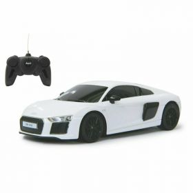 Rastar - Masinuta cu telecomanda Audi R8, Scara 1:24, Alb