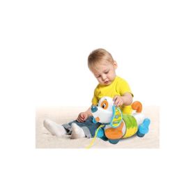 Baby Clementoni - Jucarie De Tras Catelus Interactiv