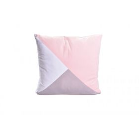 Pernuta Velvet soft roz gri alb