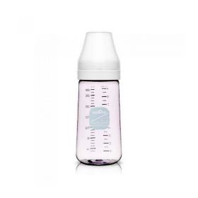 Biberon anticolici premium cu tetina S bleu (260 ml)