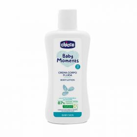 Lotiune de corp Chicco Baby Moments Baby Skin, 200ml, 0luni+