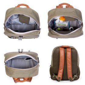 Rucsac de infasat Childhome Daddy Bag Kaki