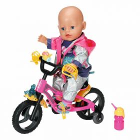 BABY Born - Bicicleta Cu Lumini Si Claxon