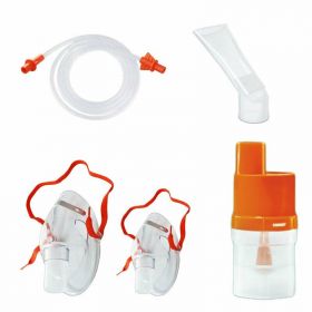 Redline - Set accesorii universale Orange pentru aparat de aerosoli nebulizator cu compresor