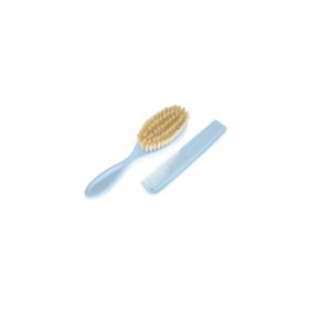 Perie si pieptan pentru bebelus Baby blue Rotho-babydesign