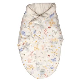 Amy - Sistem de infasare Nature Bamboo by din Bambus cu umplutura antialergica BabySoft + Cadou Rucsacel Lunca Bej