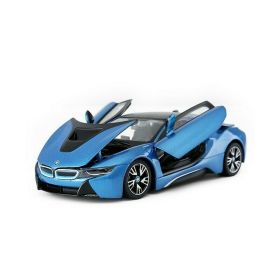 Rastar - MASINUTA METALICA BMW I8 ALBASTRU SCARA 1 LA 24