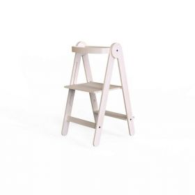 Turn de invatare pliabil MamaToyz Learning Tower din lemn, Natur
