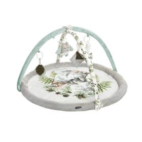 Babysteps - Salteluta cu arcada interactiva pentru copii si bebelusi, activitati cu jucarii senzoriale Wolf family