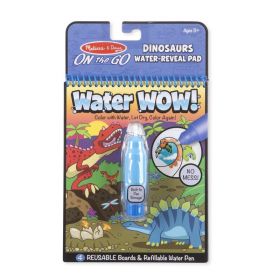 Melissa & Doug - Carnet de colorat apa magica Dinozauri