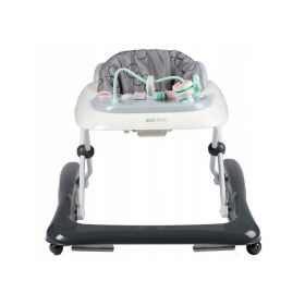 Premergator educational Ecotoys - Gri cu Alb