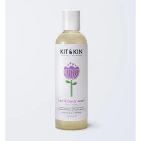 Sampon si gel de dus pentru copii Kit&Kin 250ml
