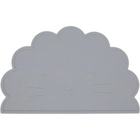 Covoras, FreeON, Pentru diversificare, Din silicon, Fara BPA, Dimensiune 35 x 22 cm, Lion Grey