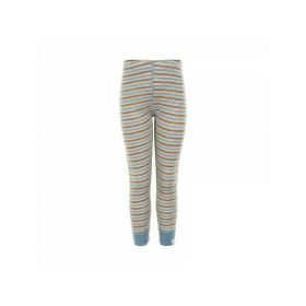 Blue Shadow 110 - Pantaloni leggings mari din lana merinos - CeLaVi